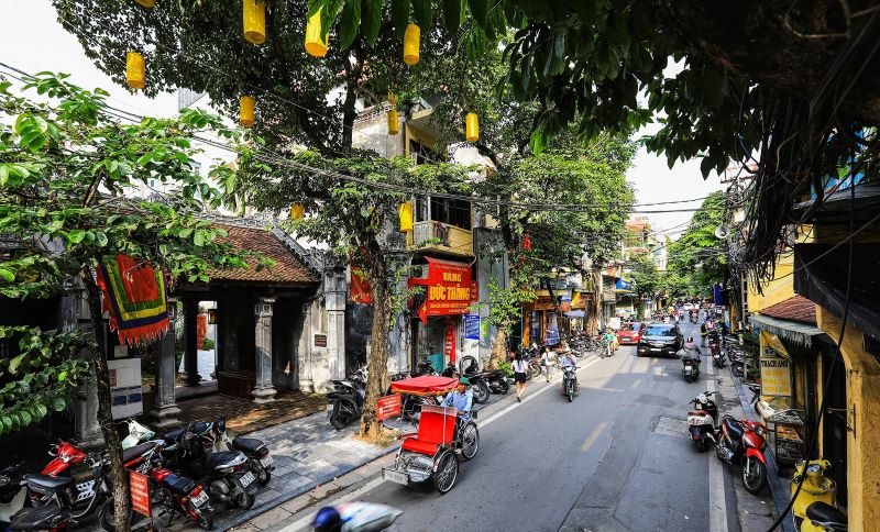 L'effervescence du Vieux Quartier de Hano&iuml;