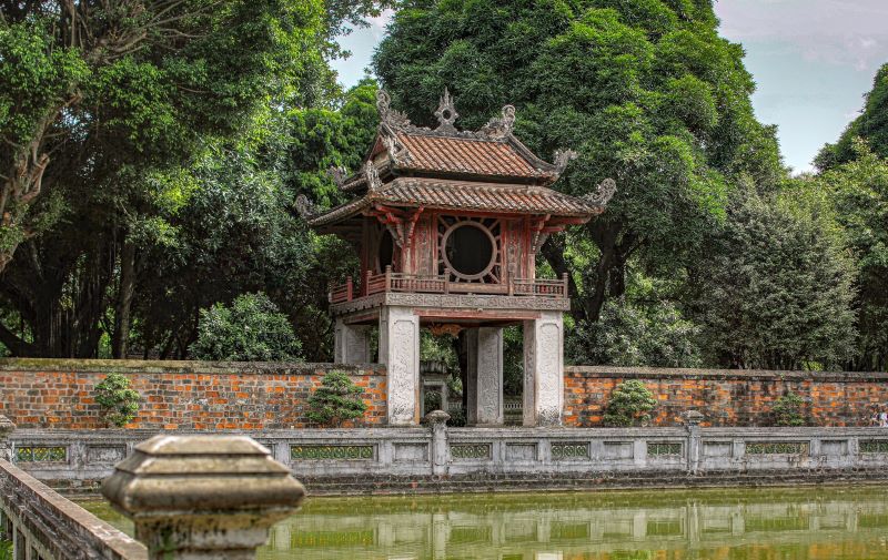 Le Temple de la Litt&eacute;rature &agrave; Hano&iuml;