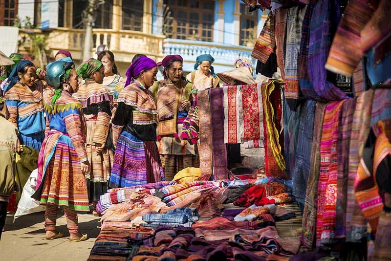 Bac Ha est c&eacute;l&egrave;bre pour ses beaux march&eacute;s ethniques au Vietnam