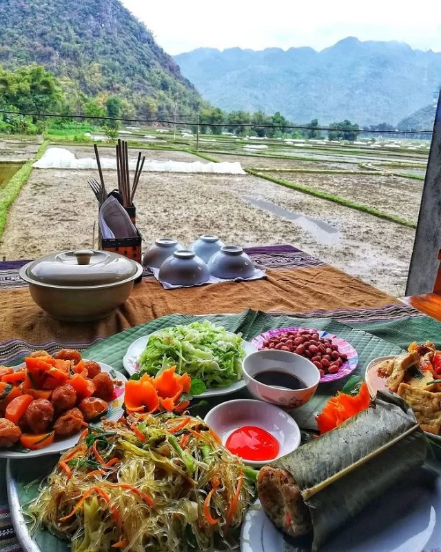 Cuisine authentique &agrave; Mai Chau