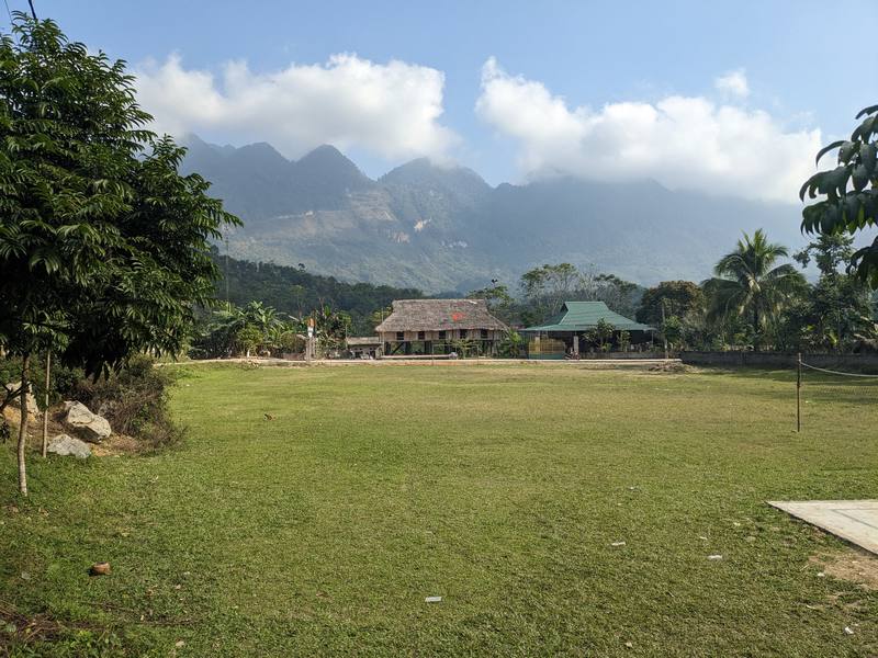Maison communale &agrave; Pu Luong