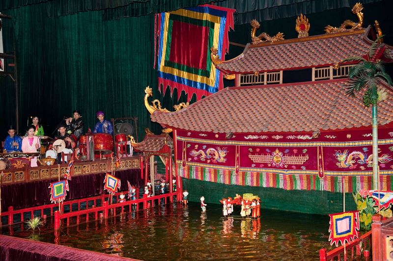 Marionnette sur l'eau &agrave; Hano&iuml;