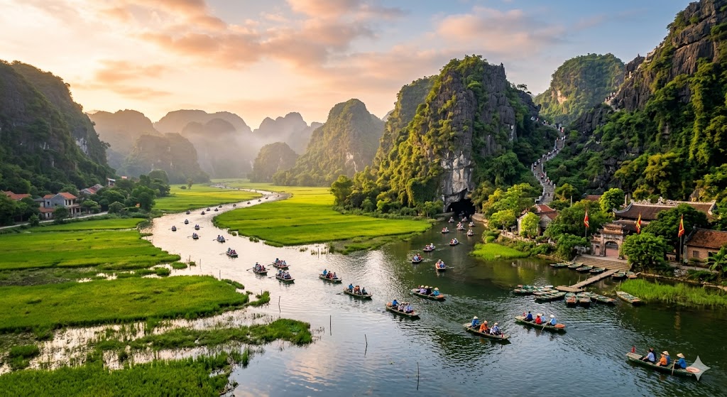✨Ninh Binh : La Baie d'Halong Terrestre, Joyau du Nord Vietnam
