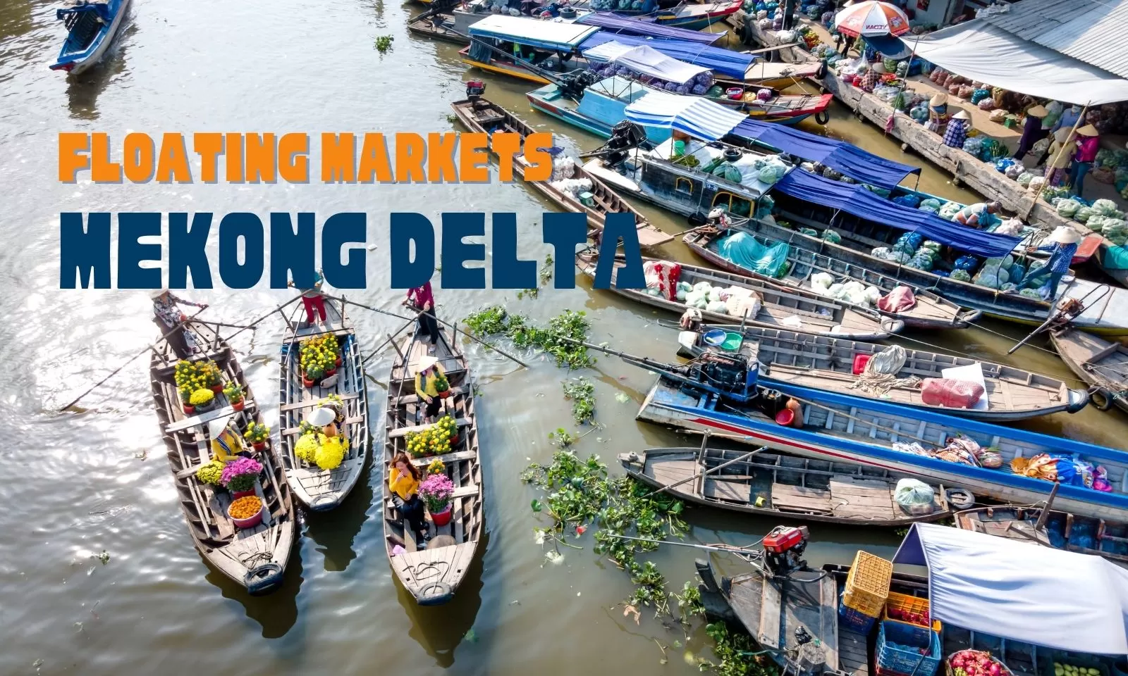 Mekong Delta and Floating Market